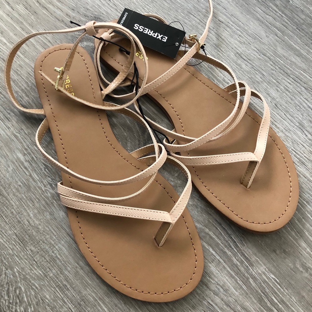 Express strappy sandals